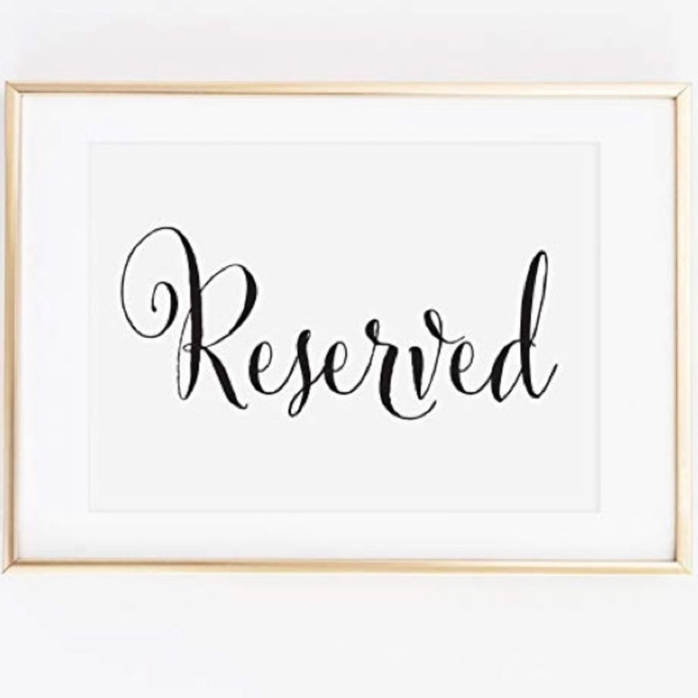reserved